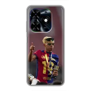 Чохол з футболістом Ламін Ямаль Tecno Spark Go 2024 (BG6) (Lamine Yamal)