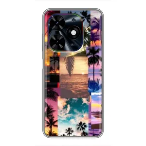 Силіконовий чохол з КАРТИНКАМИ літо для Tecno Spark Go 2024 (BG6) (AlphaPrint) (Літня відпустка)
