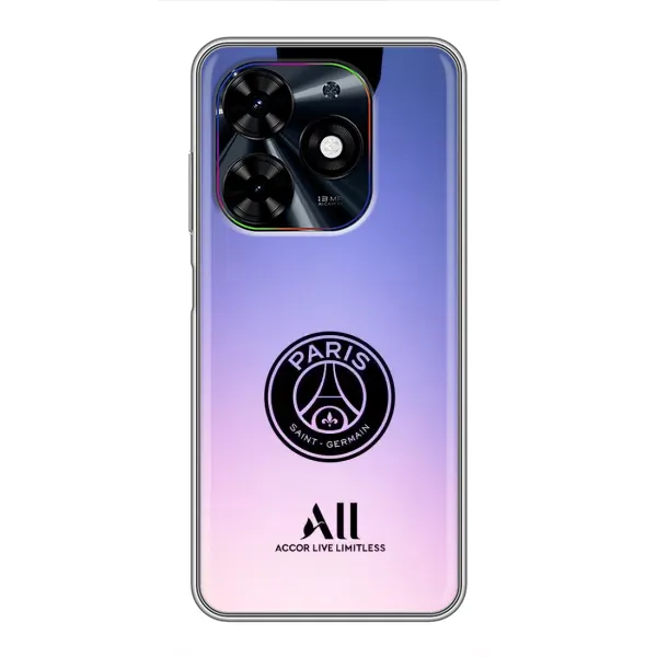 Чохол з принтом «лого PSG» для TECNO Spark Go 2024 (BG6)