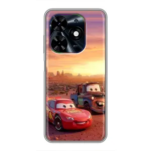 Силиконовый чехол Маквин для Tecno Spark Go 2024 (BG6) (Маквин и Метр)