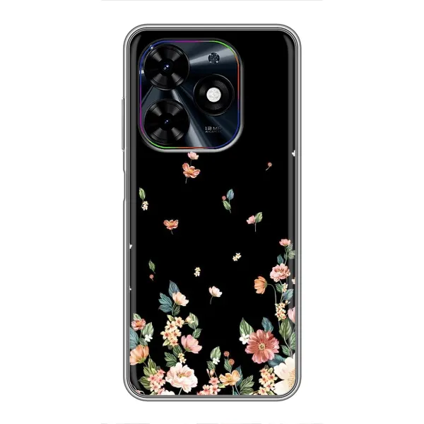 Чехол с принтом «Маленькие цветы» для TECNO Spark Go 2024 (BG6) Чехол с принтом «Маленькие цветы» для TECNO Spark Go 2024 (BG6)