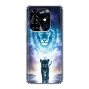 Чохол з картинкою ЛЕВ для Tecno Spark Go 2024 (BG6) (VPrint) (Маленький лев)