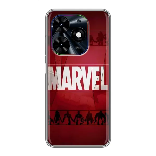 Чохол з принтом «MARVEL» для TECNO Spark Go 2024 (BG6)
