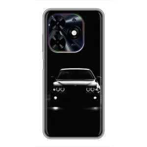 Чохол для ТЕКНО Спарк Ґо 2024 (БГ6) - з принтом БМВ (AlphaPrint) (Машина BMW)