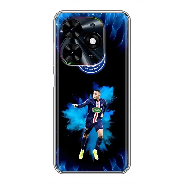 Чохол з принтом «Мбаппе у вогні» для TECNO Spark Go 2024 (BG6)