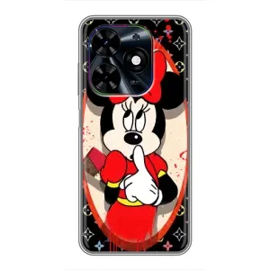 Чохол Disney Mouse Tecno Spark Go 2024 (BG6) (PREMIUMPrint) (Мінні Маус ЛВ)