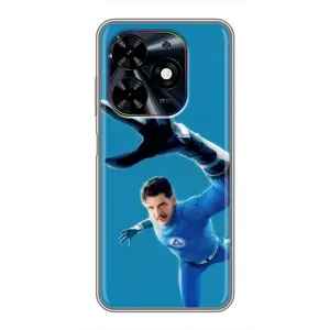 Чехол с принтом Фантастическая четверка для Tecno Spark Go 2024 (BG6) (Мистер Фантастик супергерой)