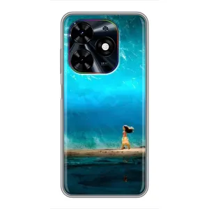 Чехол с мультфильмом Моана Tecno Spark Go 2024 (BG6) (Океан Моана)
