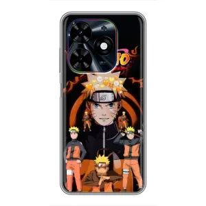 Naruto Anime Чохли для ТЕКНО Спарк Ґо 2024 (БГ6) (AlphaPrint) (Наруто з Аніме)