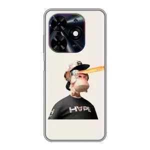 Чохли з Мавпами NFT для Tecno Spark Go 2024 (BG6) (AlphaPrint) (мавпа NFT в окулярах)