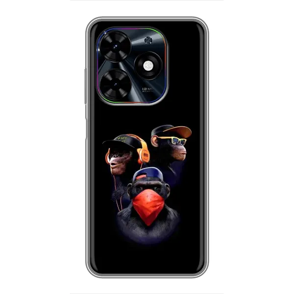 Чохол з принтом «Три мавпи» для TECNO Spark Go 2024 (BG6) Чохол з принтом «Три мавпи» для TECNO Spark Go 2024 (BG6)
