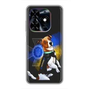 Чехлы с картинкой собаки Патрон для Tecno Spark Go 2024 (BG6) (AlphaPrint) (Патрон собачка)