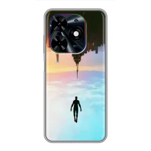 Чохол з людиною павуком для Tecno Spark Go 2024 (BG6) - (AlphaPrint) (Людина павук)