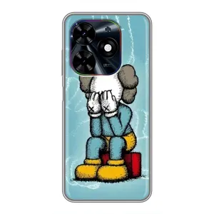 Чохли для Tecno Spark Go 2024 (BG6) - Bearbrick Louis Vuitton (PREMIUMPrint) (Плач Bearbrick)