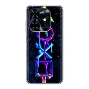 Чохли з тематикою Кіберспорт для Tecno Spark Go 2024 (BG6) (VPrint) (Pleystation лого)