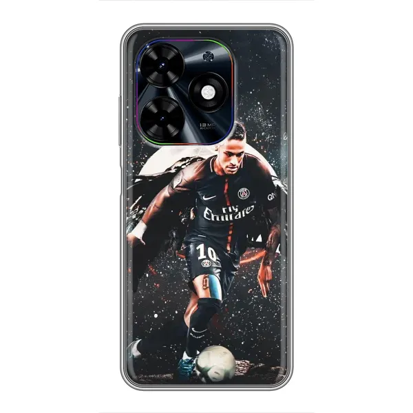 Чехол с принтом «PSG Neymar» для TECNO Spark Go 2024 (BG6)