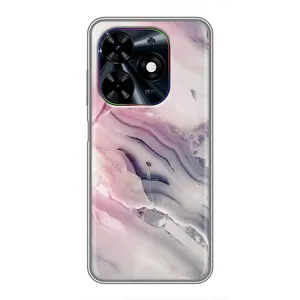 Мраморний чехол на Tecno Spark Go 2024 (BG6) (VPrint) (Пурпурний Мрамор)
