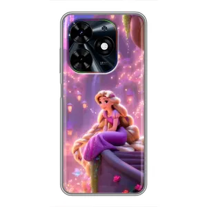 Чехол Рапунцель для Tecno Spark Go 2024 (BG6) (Рапунцель в замке)