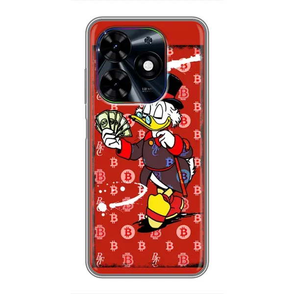Чехол с принтом «Scrooge MagDag» для TECNO Spark Go 2024 (BG6)