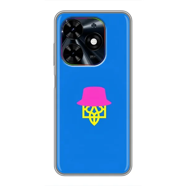 Чехол с принтом «Шапка на гербу» для TECNO Spark Go 2024 (BG6) Чехол с принтом «Шапка на гербу» для TECNO Spark Go 2024 (BG6)
