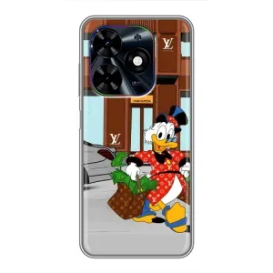 Чехли для Tecno Spark Go 2024 (BG6) - Скрудж МакДак Louis Vuitton (PREMIUMPrint) (Скрудж ЛВ)