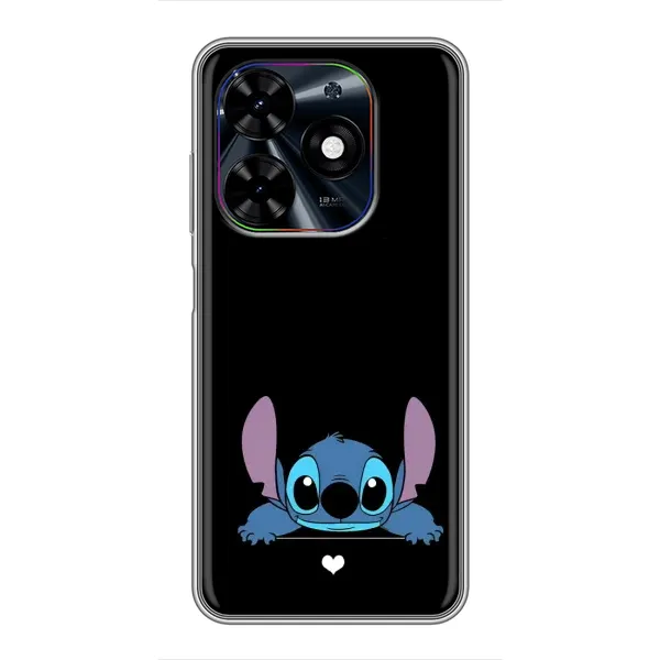 Чехол с принтом «Стич на черном» для TECNO Spark Go 2024 (BG6) Чехол с принтом «Стич на черном» для TECNO Spark Go 2024 (BG6)