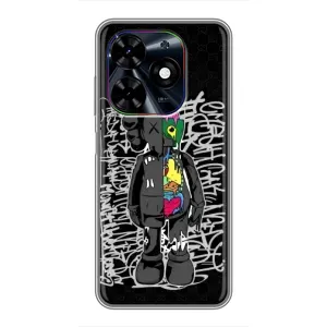 Чохли для Tecno Spark Go 2024 (BG6) - Bearbrick Louis Vuitton (PREMIUMPrint) (Стиль Bearbrick)