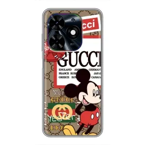Чохол Disney Mouse Tecno Spark Go 2024 (BG6) (PREMIUMPrint) (Стильний Міккі)