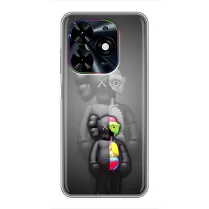 Чохли для Tecno Spark Go 2024 (BG6) - Bearbrick Louis Vuitton (PREMIUMPrint) (Тіло Bearbrick)