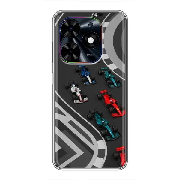 Чохол з принтом «Траса Ф1» для TECNO Spark Go 2024 (BG6) Чохол з принтом «Траса Ф1» для TECNO Spark Go 2024 (BG6)