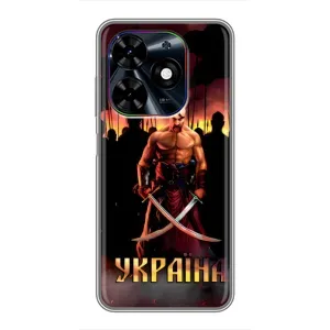 Українські, патріотичні Чохли для ТЕКНО Спарк Ґо 2024 (БГ6) (Україна)