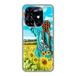 Чохол для Патріота України Tecno Spark Go 2024 (BG6) - (AlphaPrint) (Україночка)
