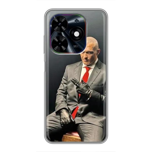 Чохол з принтом «Усик Hitman» для TECNO Spark Go 2024 (BG6) Чохол з принтом «Усик Hitman» для TECNO Spark Go 2024 (BG6)