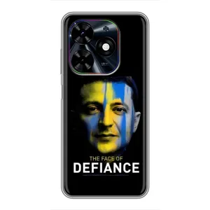 Чохол для Tecno Spark Go 2024 (BG6) (AlphaPrint - с принтом Зеленського) (В. Зеленский)