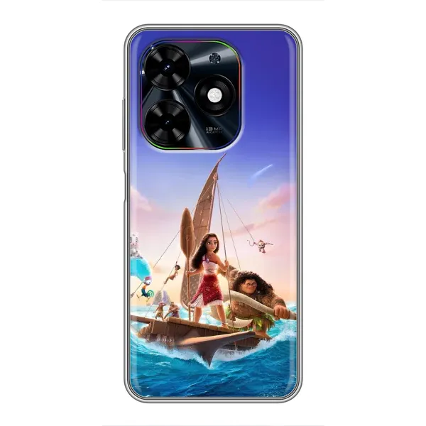 Чехол с принтом «Команда Ваяна Мауи» для TECNO Spark Go 2024 (BG6) Чехол с принтом «Команда Ваяна Мауи» для TECNO Spark Go 2024 (BG6)