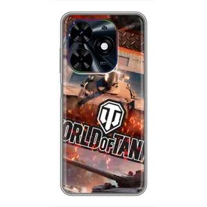 Чохли з тематикою Кіберспорт для Tecno Spark Go 2024 (BG6) (VPrint) (World of Tanks)