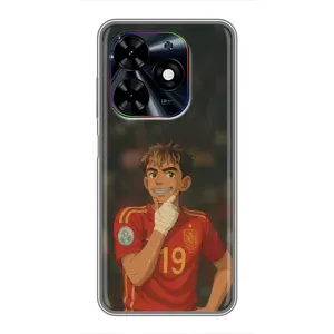 Чохол з футболістом Ламін Ямаль Tecno Spark Go 2024 (BG6) (Ямаль аніме)