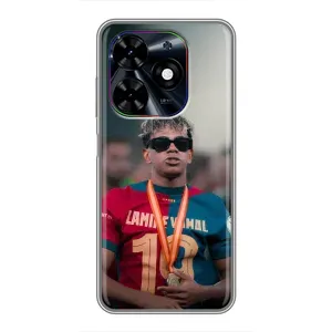 Чохол з футболістом Ламін Ямаль Tecno Spark Go 2024 (BG6) (Ямаль Барса)