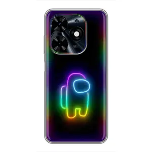 Чохли Амонг Ас для Tecno Spark Go 2024 (BG6) (AlphaPrint) (Яскравий скін)