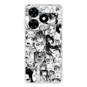 Чохли Персонажі Аніме Наруто для Tecno Spark Go 2025 (AlphaPrint) (Ahegao manga)