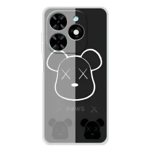 Чохли для Tecno Spark Go 2025 - Bearbrick Louis Vuitton (PREMIUMPrint) (БеарБрік очі)