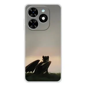 Чохол як приборкати дракона на Tecno Spark Go 2025 (Беззубик)