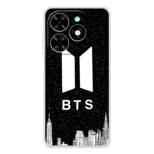 Чохли BTS для Tecno Spark Go 2025 (AlphaPrint) (БТС Лого)