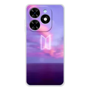 Чохли BTS для Tecno Spark Go 2025 (AlphaPrint) (BTS логотип)