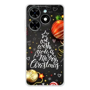 Різдвяні Чохли для Tecno Spark Go 2025 (VPrint) (Ялинка)