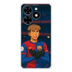 Чохол з футболістом Ламін Ямаль Tecno Spark Go 2025 (Футболіст Ямаль)
