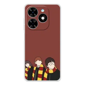 Чохли з Гаррі Поттером для Tecno Spark Go 2025 (AlphaPrint) (Гарі з друзями)