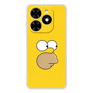 Чjхол з Сімпсонами для Tecno Spark Go 2025 (VPrint) (Гомер)