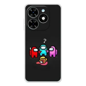 Чехол Амонг Ас для Tecno Spark Go 2025 (AlphaPrint) (Импостер)
