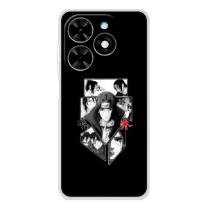 Чохли на тему: Ітачи Учіха для Tecno Spark Go 2025 (AlphaPrint) (колаж Ітачі)